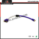 Best Quality Car Audio Y-RCA Cable (Y-046)