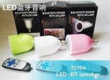 Portable with LED Light Lamp Speaker for Mobile Smart Phone for iPad iPhone