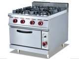 Gas Range with 4-Burner and Oven (GH-787A)