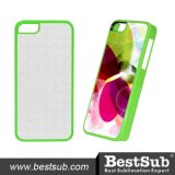 Bestsub New Arrival Sublimation Phone Cover for iPhone 5c Green Plastic Cover (IP5K48G)