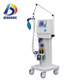 Mobile LCD Touch Screen Vertical Type Medical Ventilator