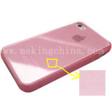 TPU Case for iPhone with Golden Powder