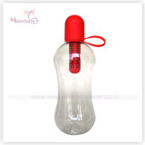 550ml Transparent Water Filter Bottle