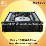 2xch Professional Power Audio Amplifier (MS1500)
