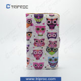 Lovely Owl Series _03_ PU Leather Cell Phone Cover for Samsung Galaxy Note 3