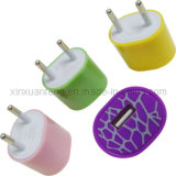 Oval Colorful Mobile Phone Charger (5V, 1A)