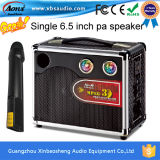 Single 6.5 Inch Portable Active Hi-Fi Microphones (backpack) Speaker