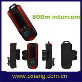 800m Motorcycle Bluetooth Headset/Intercom Through The Transmission Over A2dp