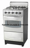 Free Standing Stove Gas Oven of Stainless Steel