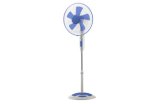 16 Inch Stand Fan with Remote Control, 5 as Blade, 2h Timer and 90 Osc