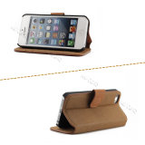 Latticed Luxury Mobile Phone Leather Case Cover for iPhone