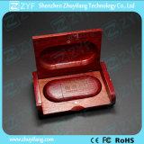 Laser Logo Wooden Box Wood USB Flash Drive (ZYF1349)