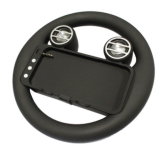 Game Steering Wheel with Speaker for iPhone 4 / 3GS / 3G / Touch 4, Built-in Rechargeable Battery