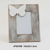 New Vintage Wooden Butterfly Photo Frame in MDF