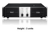 3 Unit Height Professional Audio Amplifier