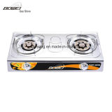 2 Burner Gas Stove with Stainless Steel Cook Top