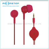 Multi-Colorl Stereo Earphone with Roller