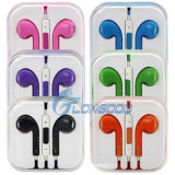 Colorful Earphone for iPhone 5 with Mic and Volume Control