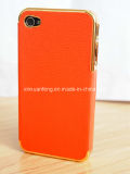 Red PU Leather Case for iPhone
