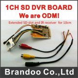 Hot Sale 1 Channel SD DVR Main Board, Support 64GB SD Card, OEM Business Available