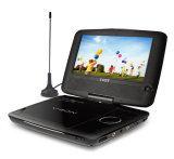 9'' Portable DVD/CD/MP3 Player With TV Tuner, Swivel Screen (TFDVD9189)