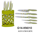 Kitchen Knife Set with Acrylic Stand