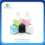 Colorful Standard Universal Mobile Phone Dual USB Travel Charger