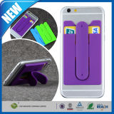 2-in-1 Silicone Mobile Holder Self Adhesive Slim Phone Stand