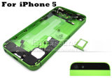 Back Cover Housing Assembly Green/Black Back Glass Pre-Assembled Middle Frame Bezel for iPhone 5 Hongkong Express with IMEI