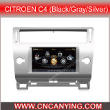 Special Car DVD Player for Citroen C4 (Black/Gray/Silver) with GPS, Bluetooth. with A8 Chipset Dual Core 1080P V-20 Disc WiFi 3G Internet (CY-C088)