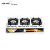 Hot Sale 3 Burner Gas Stove Stained Cook Top