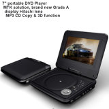 Portable 7 Inch DVD Player with USB TV Game