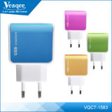 Veaqee Newest Design Colorful Travel Charger for Mobile Phone