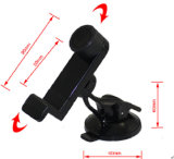Mount Stand Cradle Windshield Dashboard Car Holder for iPhone HTC