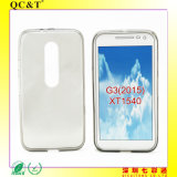 Mobile Phone TPU Clear Case for Moto G3/Xt1540 (2015)