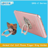 Animal Cat Cute Cartoon Anti-Drop Anti-Slip Pet Cat Ring Bracket Stand Mobile Phone Ring Buckle Holder