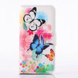 Leather Case for Samsung Mobile Phone Galaxy S4 Mini I9190 Phone Case Wallet Model Case