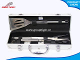 Top Quality 3 PC Stainless Steel Wholesale BBQ Grill Tools for Promotion BBQ