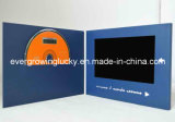 LCD Video Brochure Card with HD Screen for Advertising, 10 Hours Playing Time