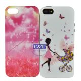 Girl IMD TPU Mobile Phone Case for iPhone 5s