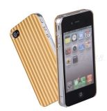 Colorful Vertical Stripes Glass Battery Cover Housing for iPhone 4S