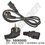 Rice Cooker Power Cord 1.5m (two round plugs + products suffix) Rice Cooker Power Line (50060005)