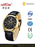 New Fashion Hot Brand Casual Sport Luxury Men Black Full Stainless Steel Quartz Wristwatch