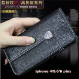 Excellent PU Leather Case Mobile Phone Cover for iPhone 4/5/6