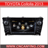 Special Car DVD Player for Toyota Collolla (2013) with GPS, Bluetooth. with A8 Chipset Dual Core 1080P V-20 Disc WiFi 3G Internet (CY-C307)