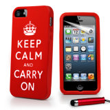 Fashion Protector Silicone Mobile Phone Case for iPhone 5