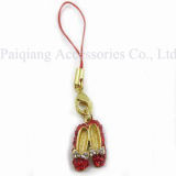 Mobile Accessory With Red Shoes Charm (PQMB28-11038)