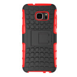 New Arrival Antiskid Shockproof Tire Pattern 3 in 1 Combo Mobile Phone Case for Samsung S7