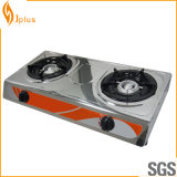 Jp-Gc206 2 Burner Gas Stove Gas Cooker for Kitchen Equipment