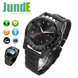 Round Smart Health Watch with Nanometer Tempered Glass Screen and Waterproof